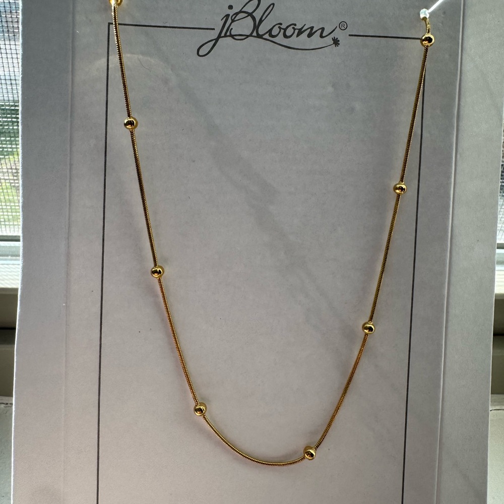 Jbloom Gold Necklace
